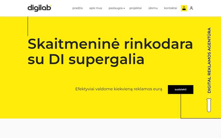 Ekrano kopija digilab.lt