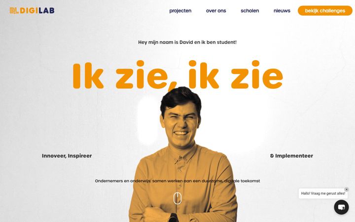 Екранна снимка на digilabflevoland.nl