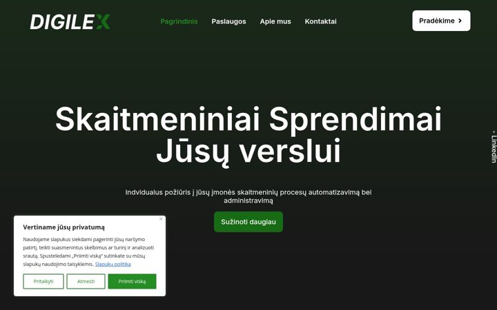 Ekrano kopija digilex.lt