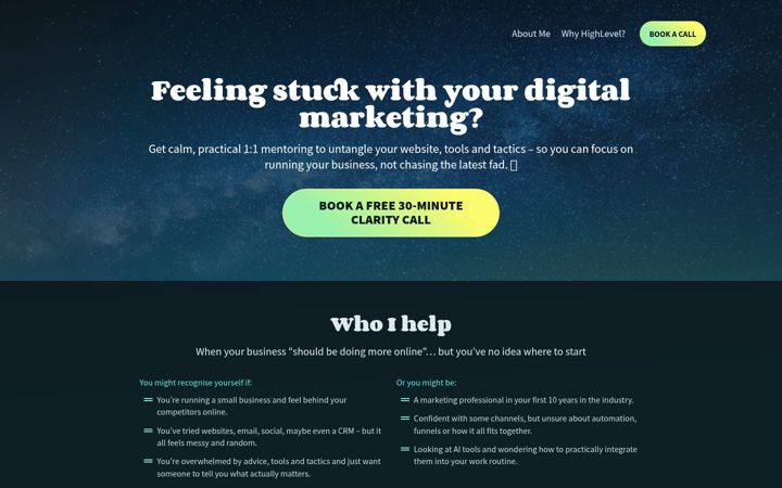 Screenshot of digimentorlab.com