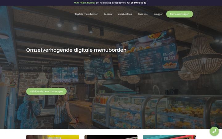 Екранна снимка на digimenubox.nl