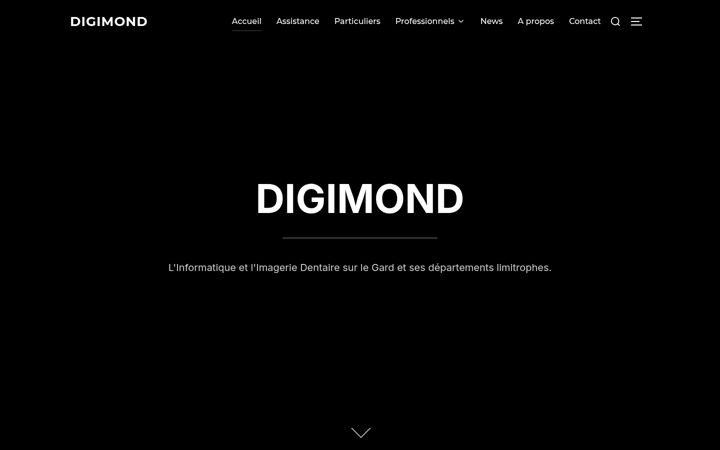 Screenshot ta' digimond.net