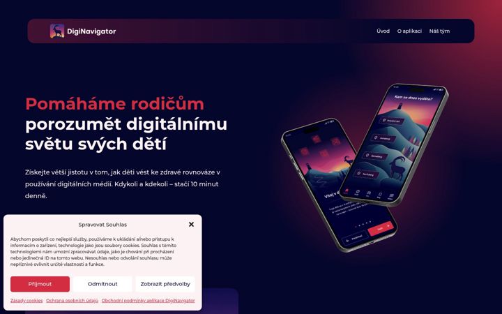 Skærmbillede af diginavigator.cz