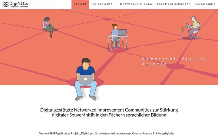 Screenshot of diginics.digital