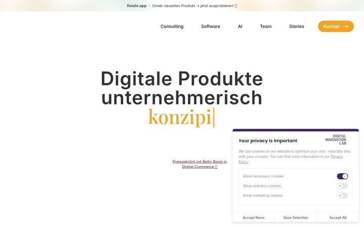 Screenshot of diginlab.com