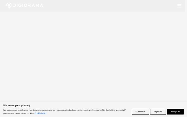 Screenshot of digiorama.com