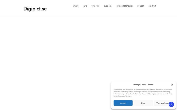 Screenshot ta' digipict.se