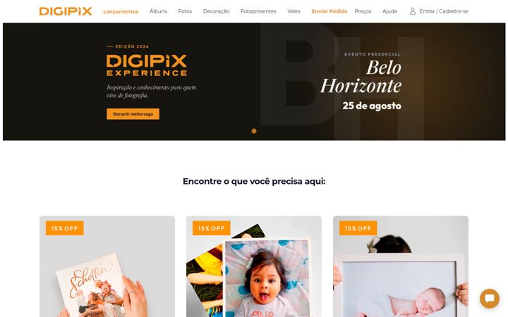 Captura de pantalla de digipix.com.br