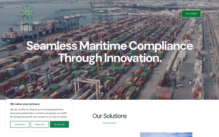 Skærmbillede af digiports.no