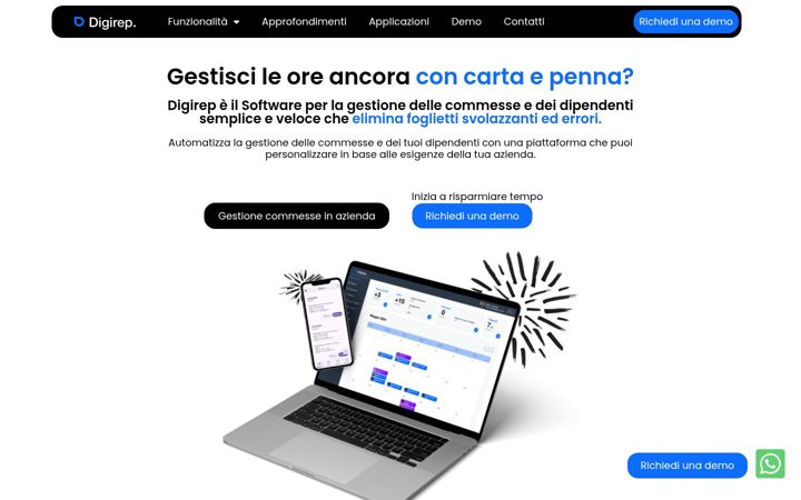 Zrzut ekranu digirep.it