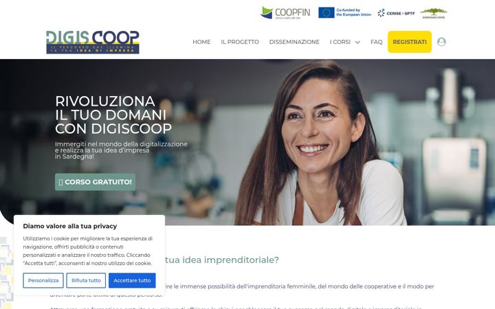 Screenshot of digiscoop.it