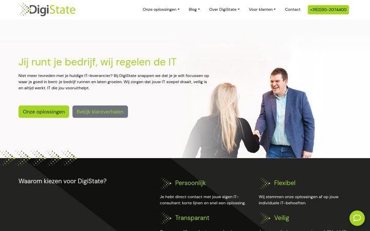 Screenshot ta' digistate.eu