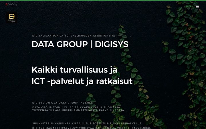 Screenshot di digisys.fi