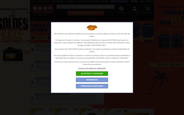 Screenshot of digit-photo.com