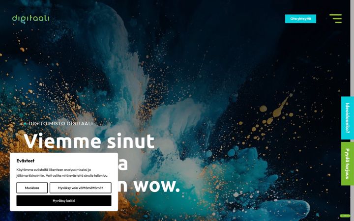 Screenshot di digitaali.fi