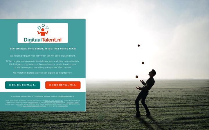 Képernyőkép: digitaaltalent.nl