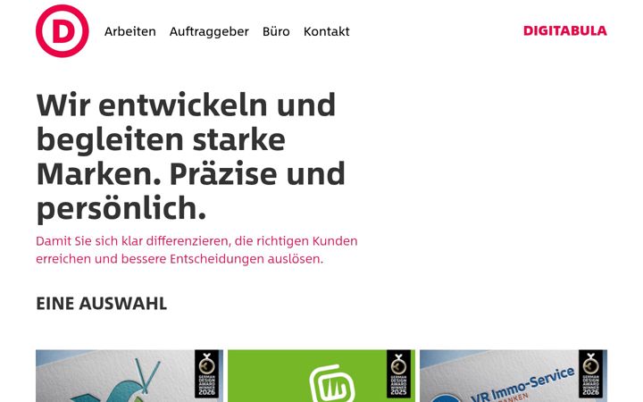 Screenshot of digitabula.de