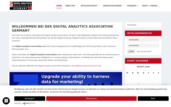 Screenshot of digital-analytics-association.de