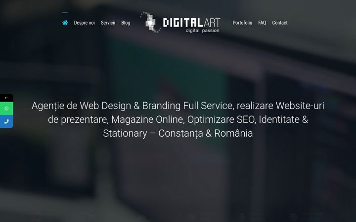Screenshot of digital-art.ro