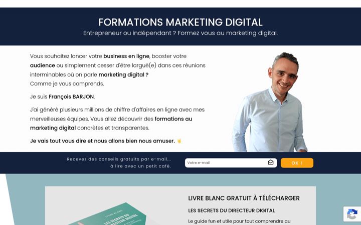 Screenshot του digital-baron.fr