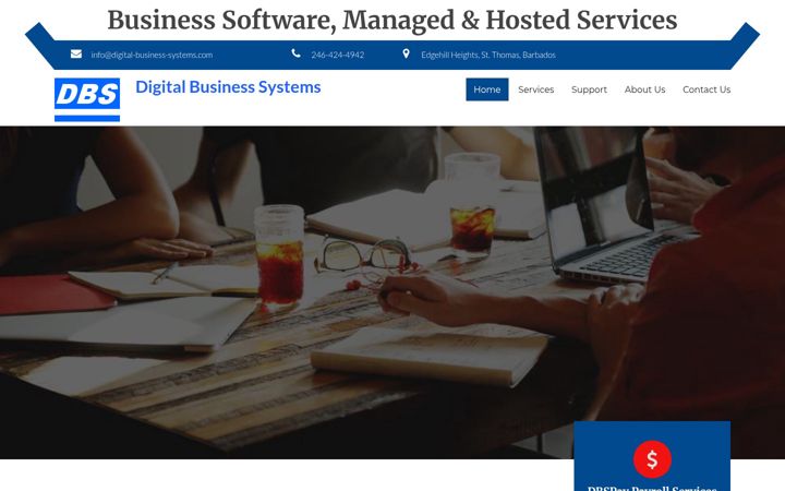 Screenshot of digital-business-systems.com