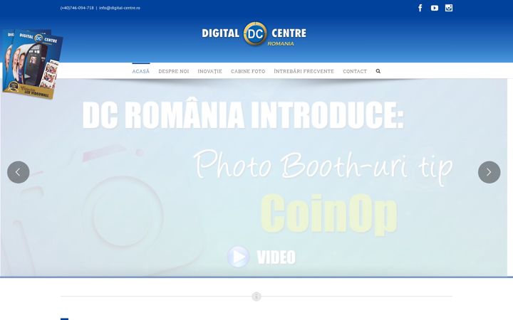 Screenshot of digital-centre.ro