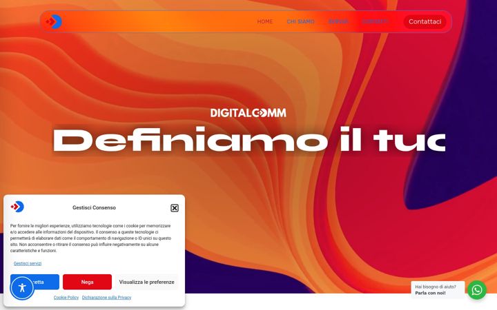 Posnetek zaslona digital-comm.it