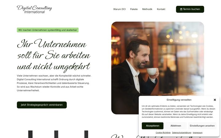 Screenshot of digital-consulting-international.com