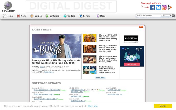 Screenshot ta' digital-digest.net