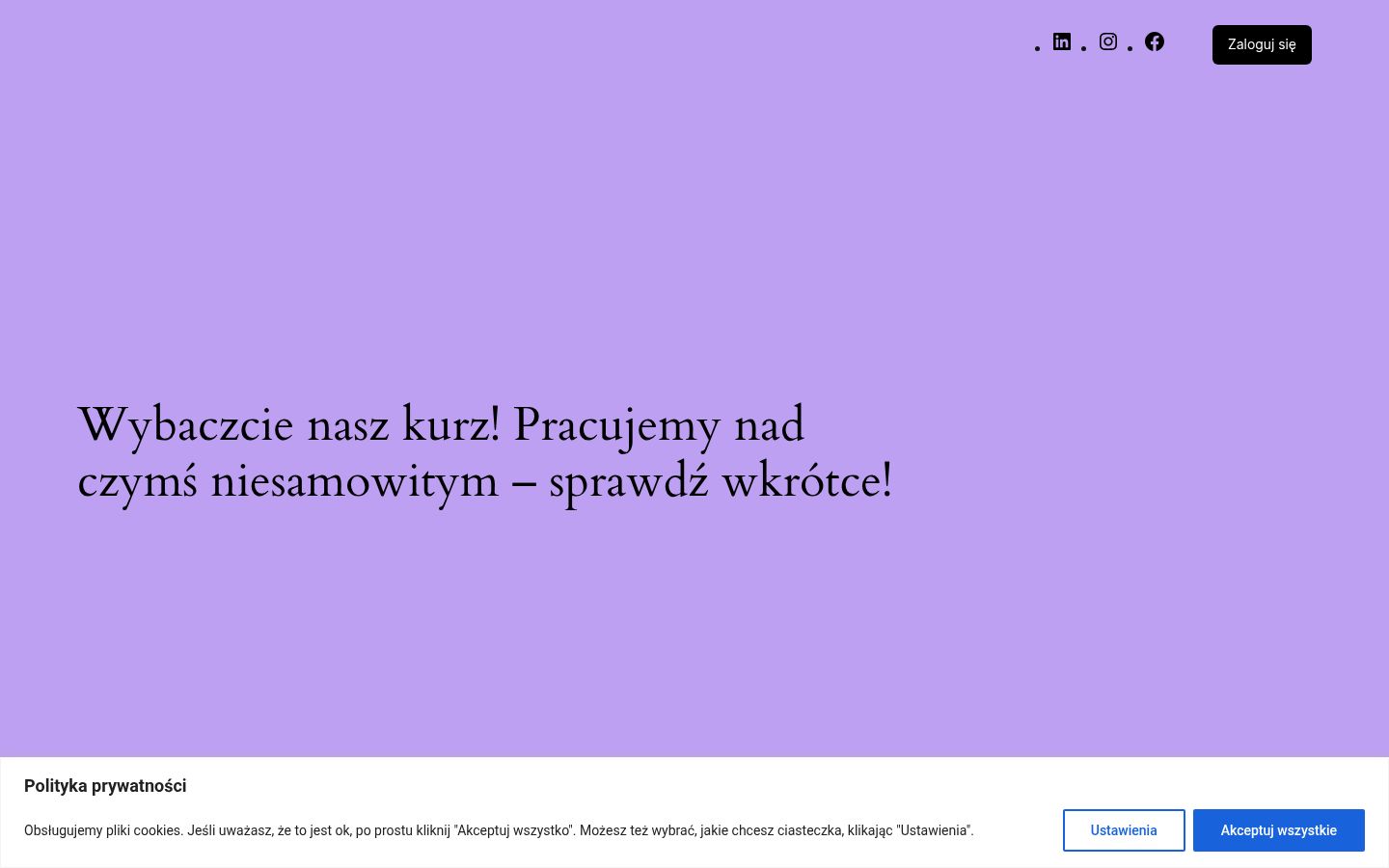 Snimka zaslona bannera za privolu prikazanog prije bilo kakve interakcije