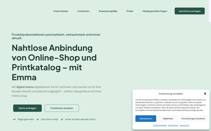 Screenshot ta' digital-emma.de
