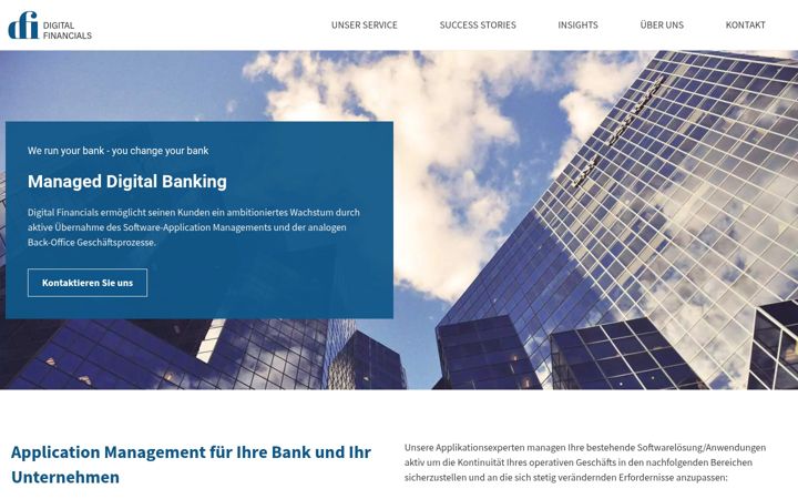 Screenshot of digital-financials.com