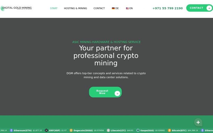 Screenshot of digital-gold-mining.com