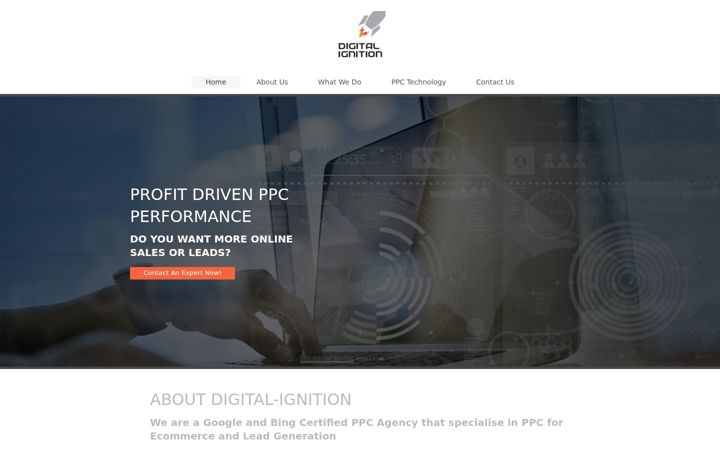 Zrzut ekranu digital-ignition.co.uk