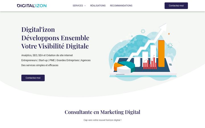 Screenshot του digital-izon.fr