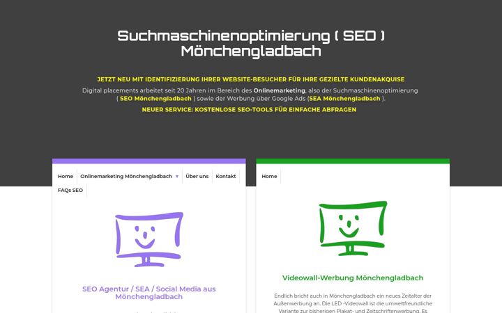 Screenshot of digital-placements.de