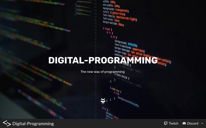 Екранна снимка на digital-programming.de