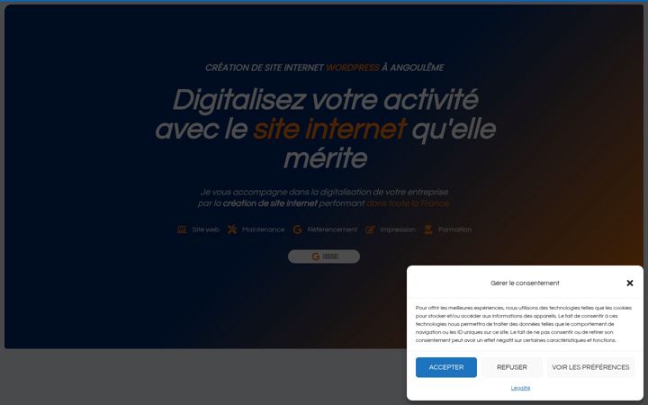 Captură de ecran a digital-solution.fr