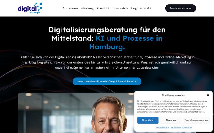 Screenshot ta' digital-strategie.net