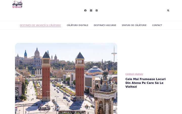 Screenshot of digital-travel.ro