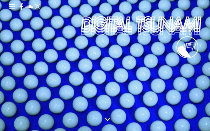 Screenshot of digital-tsunami.org