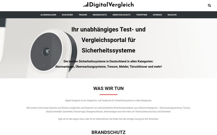 Screenshot of digital-vergleich.de