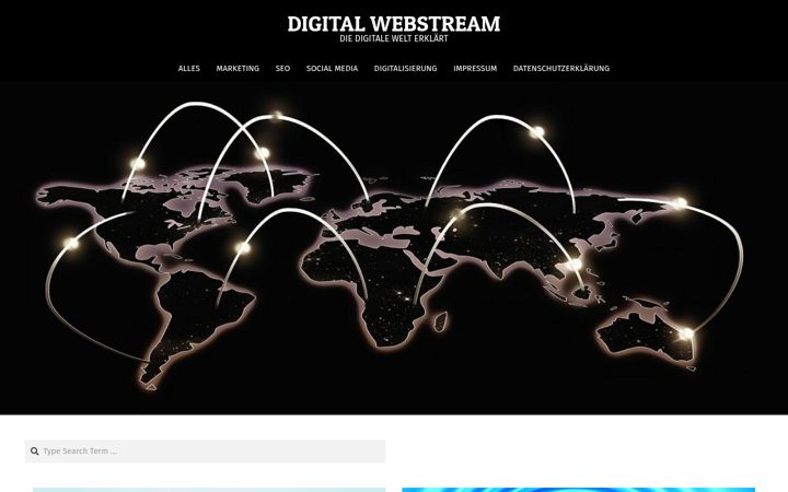 Screenshot of digital-webstream.de