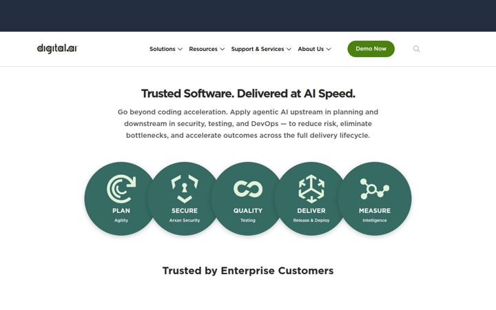 Screenshot of digital.ai