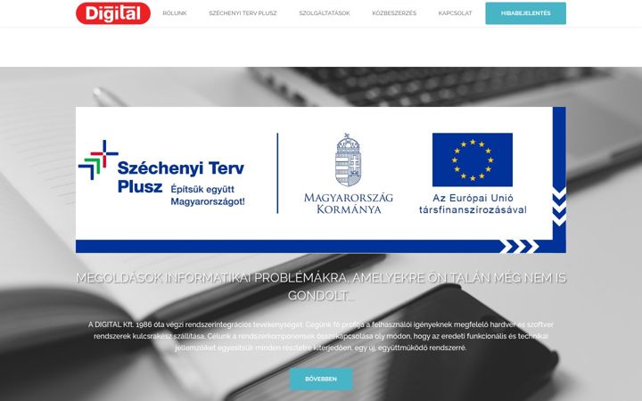 Screenshot of digital.co.hu