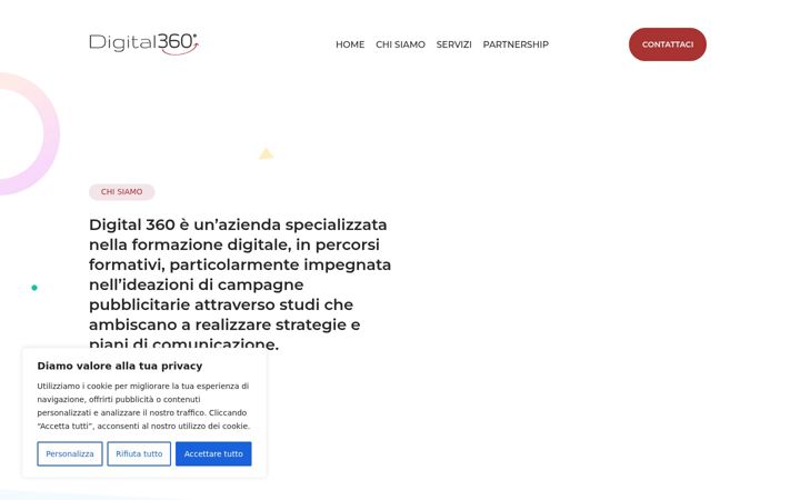 Screenshot of digital360adv.it
