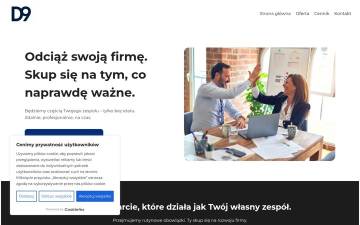 Snimka zaslona za digital9.pl