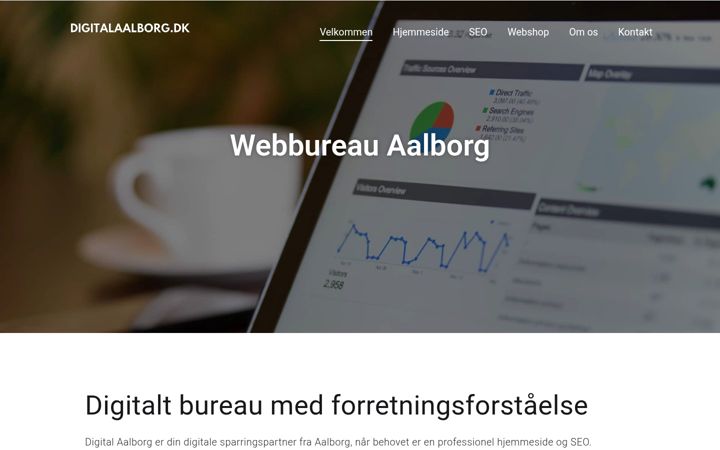 Captura de pantalla de digitalaalborg.dk