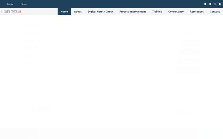 Screenshot of digitaladvicelab.com