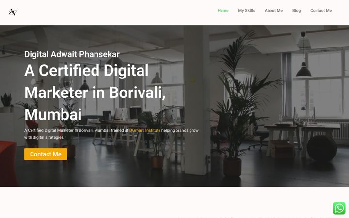 Ekrānuzņēmums no digitaladwait.in
